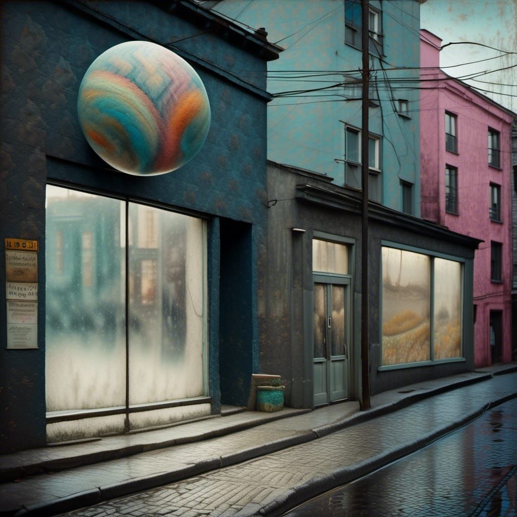 Polychromatic Abstract Blending Cycles in Matte Painting