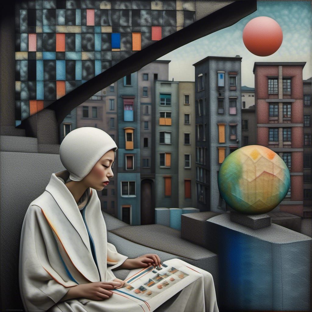 Emotional Life in the City: Polychromatic Abstract Art