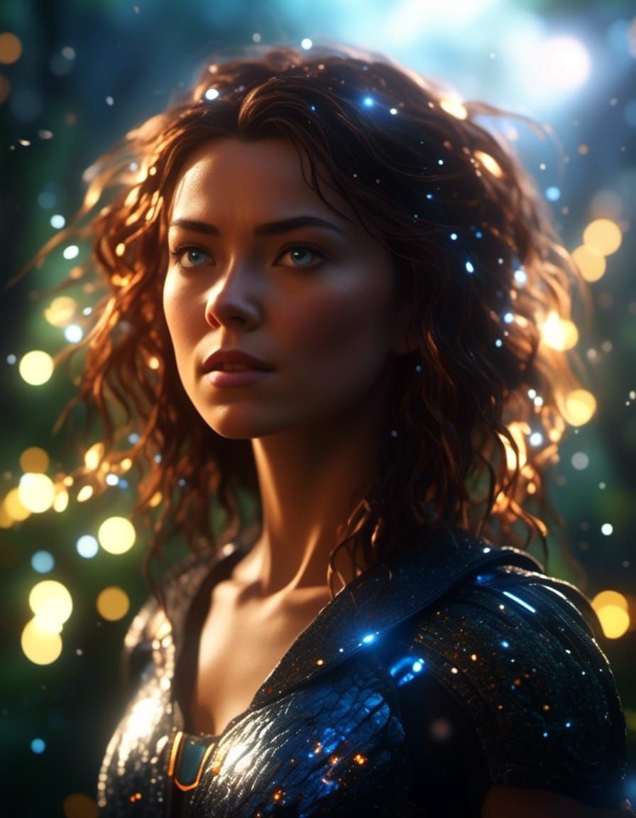 Supernova-Powered Shield Maiden Concept Art