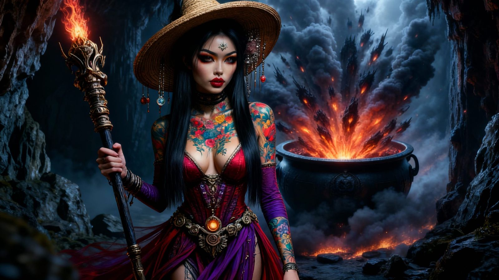 Eastern Sorcery Battles Western Witchcraft