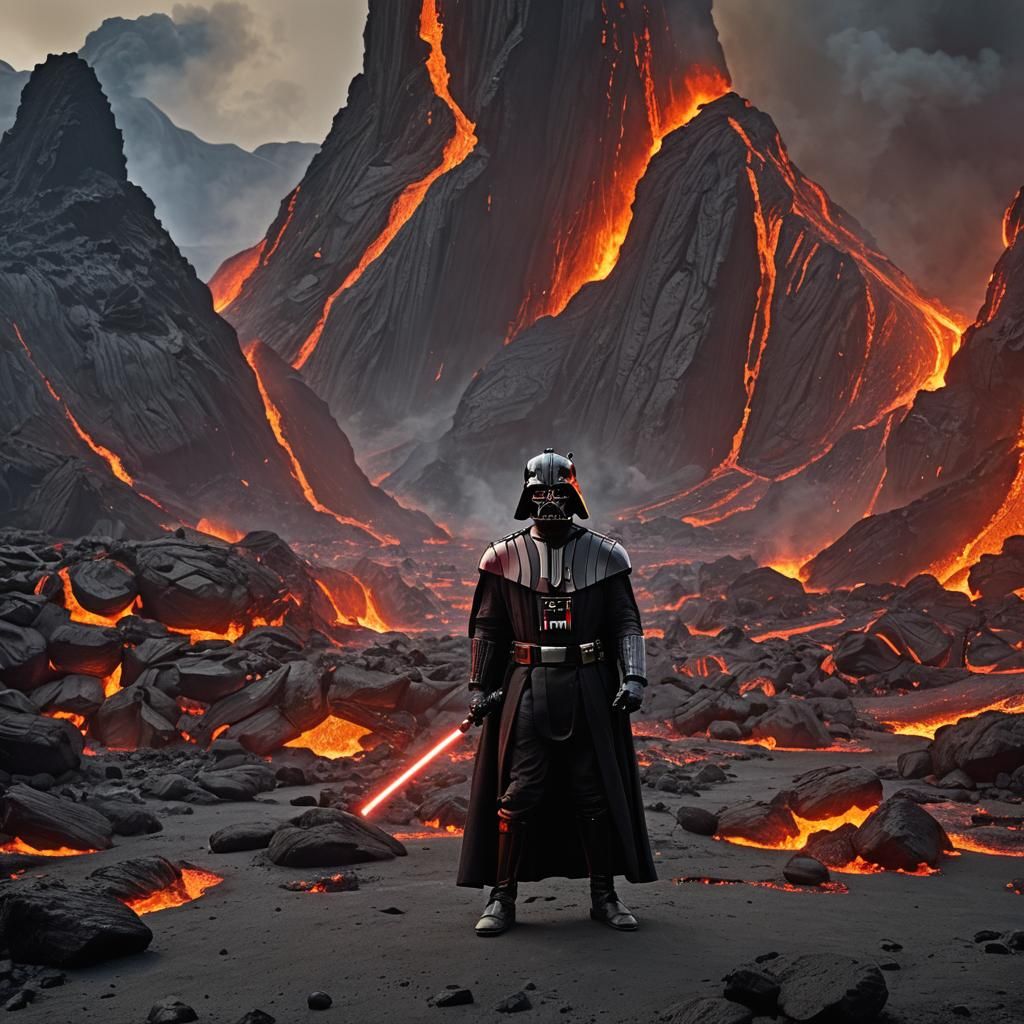 Darth Maul and Vader Portrait with Studio Lighting