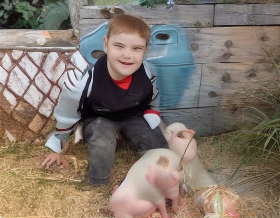 Pig Scorned by Imported Yarpie Sacks