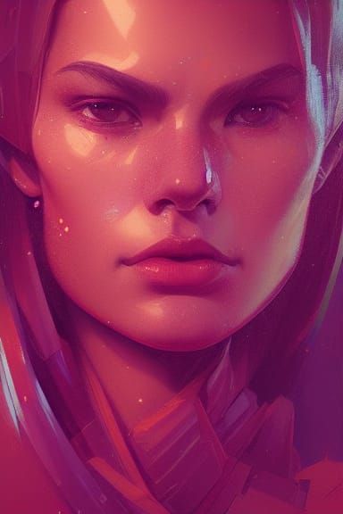 Hyperdetailed Portrait with Dynamic Lighting