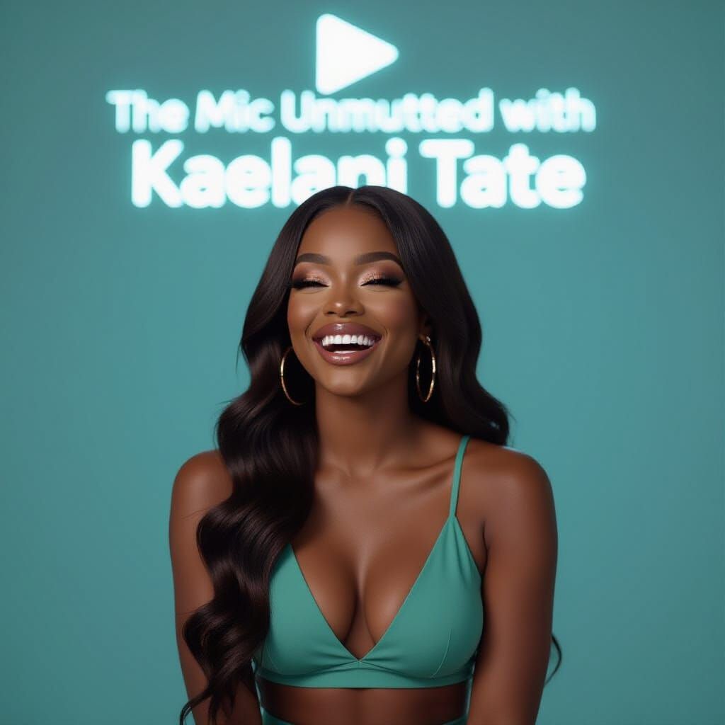 Kaelani Tate: Cinematic Portrait of Confident Black Woman