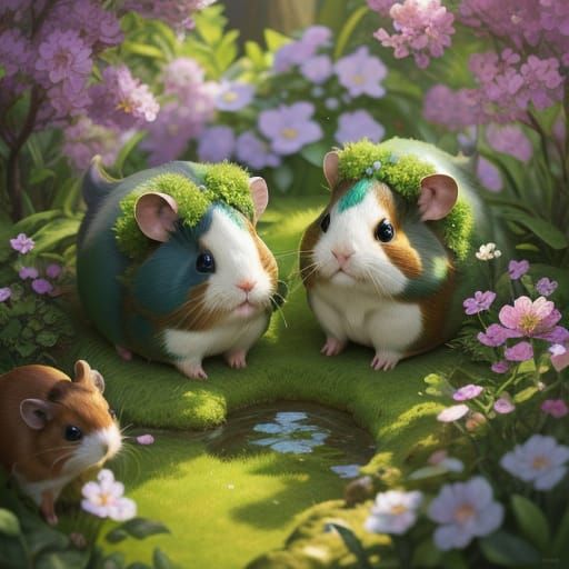 guinea pigs