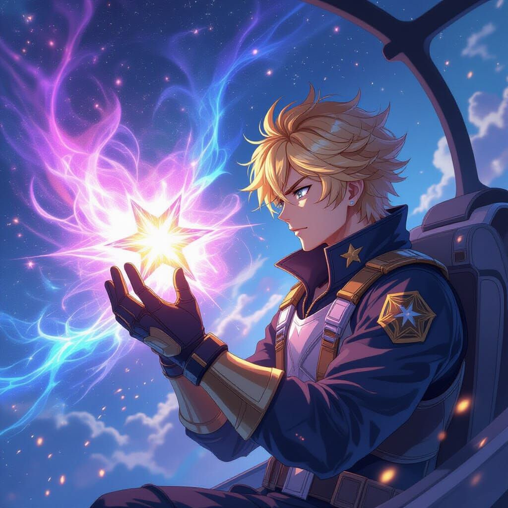 Golden Pilot Merges With Living Star Entity