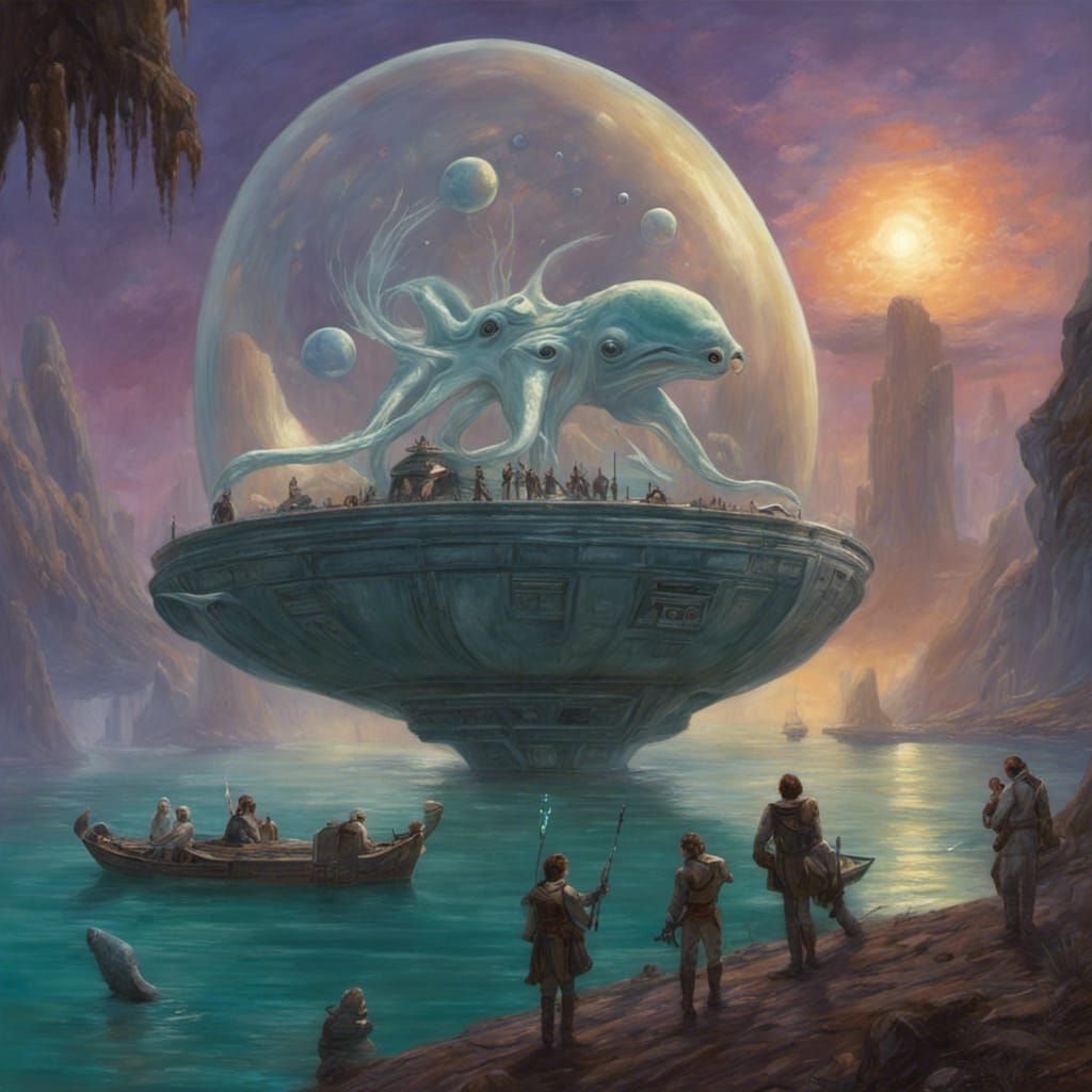 Mon Calamari's Ballet Squid Lake III