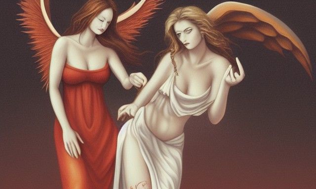 Angelic Demon Woman: A Study in Duality