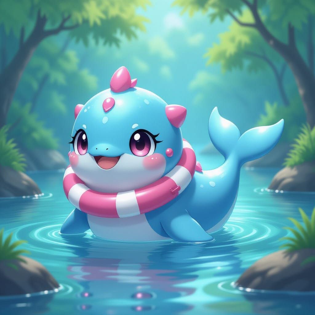Fakemon Project "Pokémon Amethyst & Rosequartz" - Water Starter