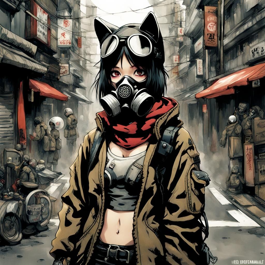 Gazmask Bakeneko 1