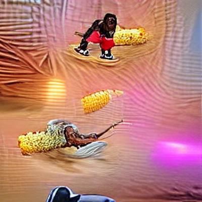 Lil Wayne Rides Corn Cob, Shoots at Paula Deen
