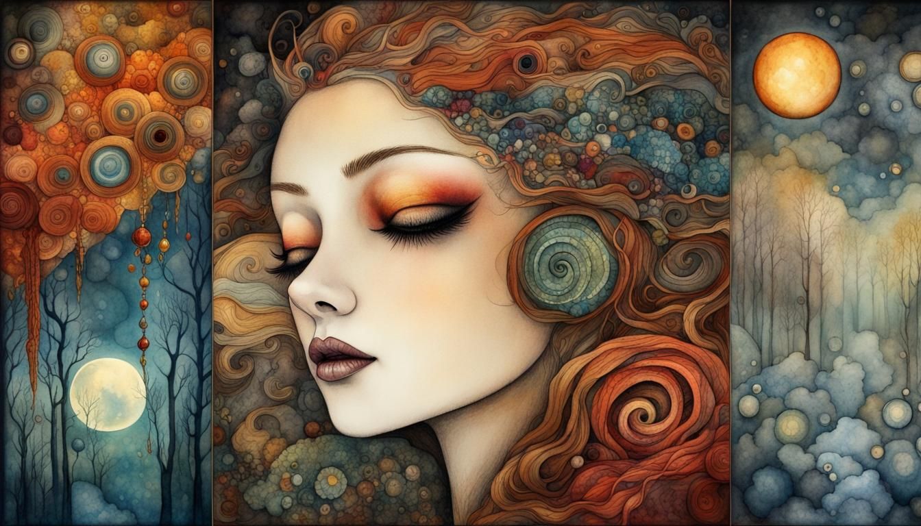 Dutch Farmer in Lavender Field: Detailed Digital Art