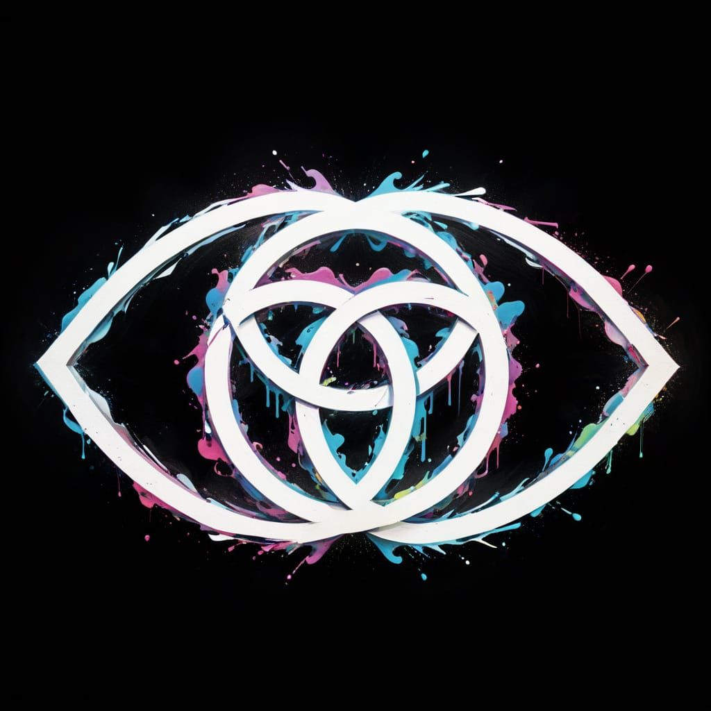 Glowing Graffiti Art in Street Style