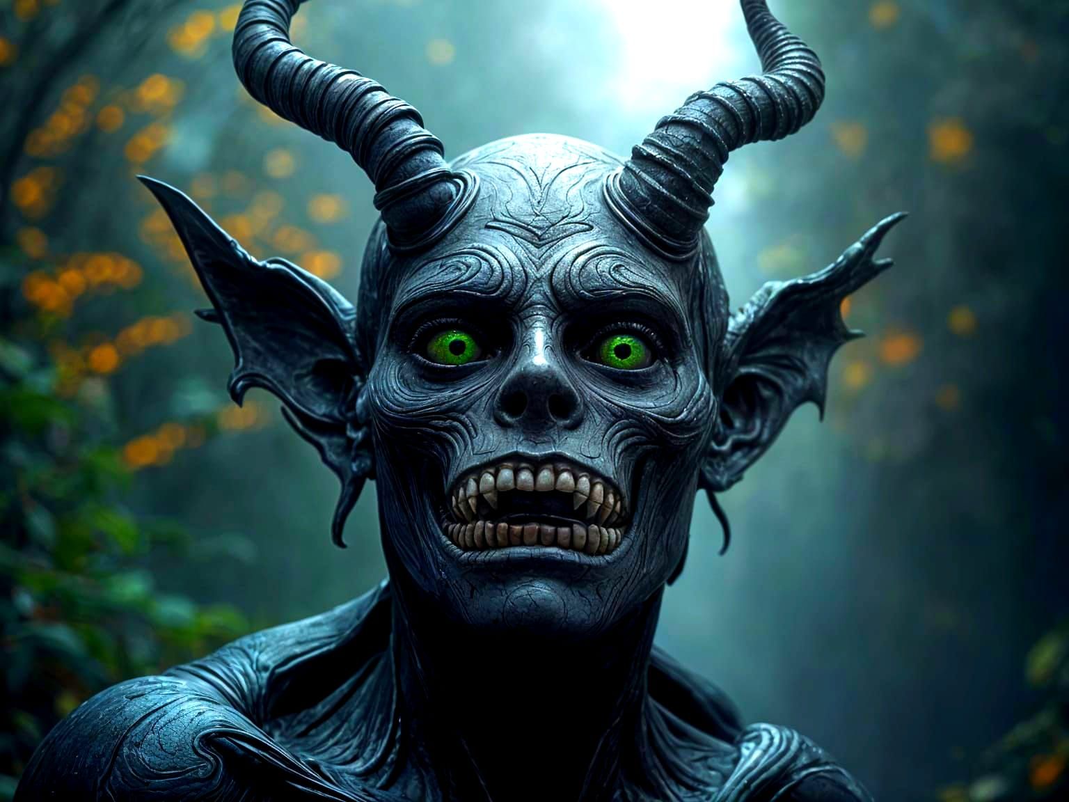 Surreal Corrupted Entity Portrait in Dutch Masters Style