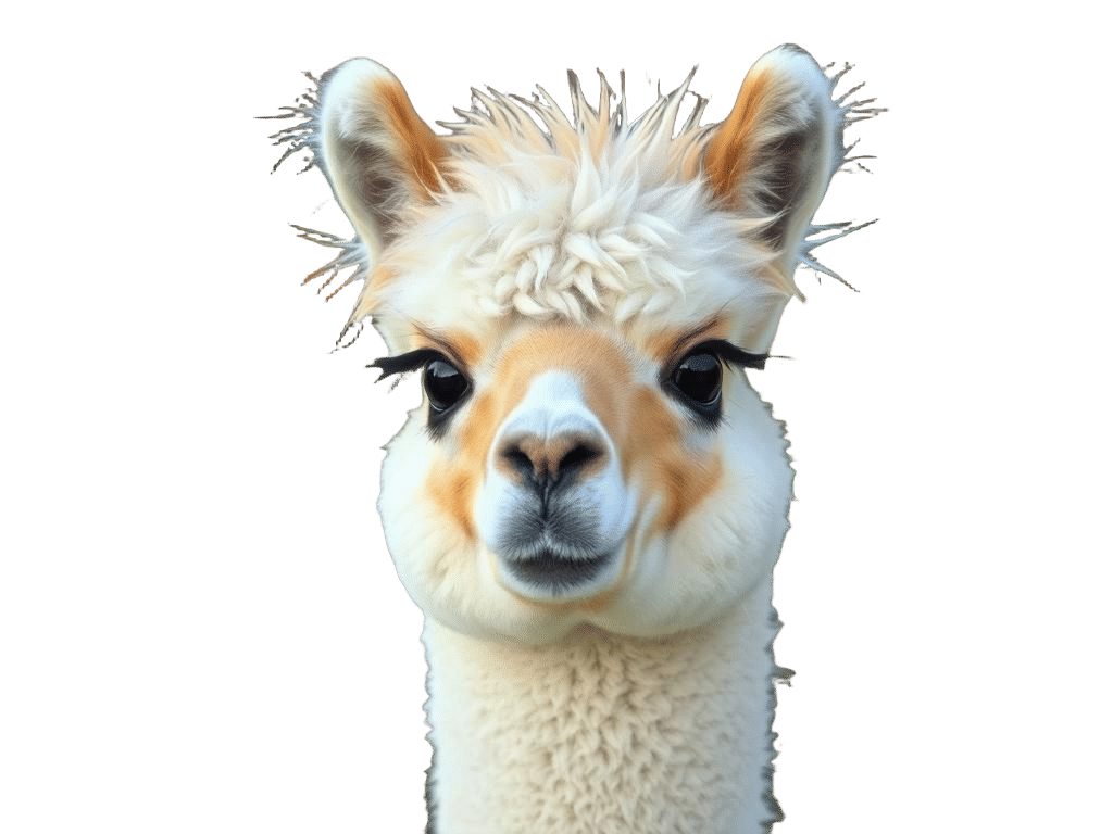 Adorable Alpaca Generative AI Art