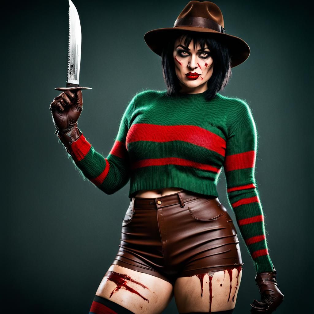 Freddy Krueger as a woman