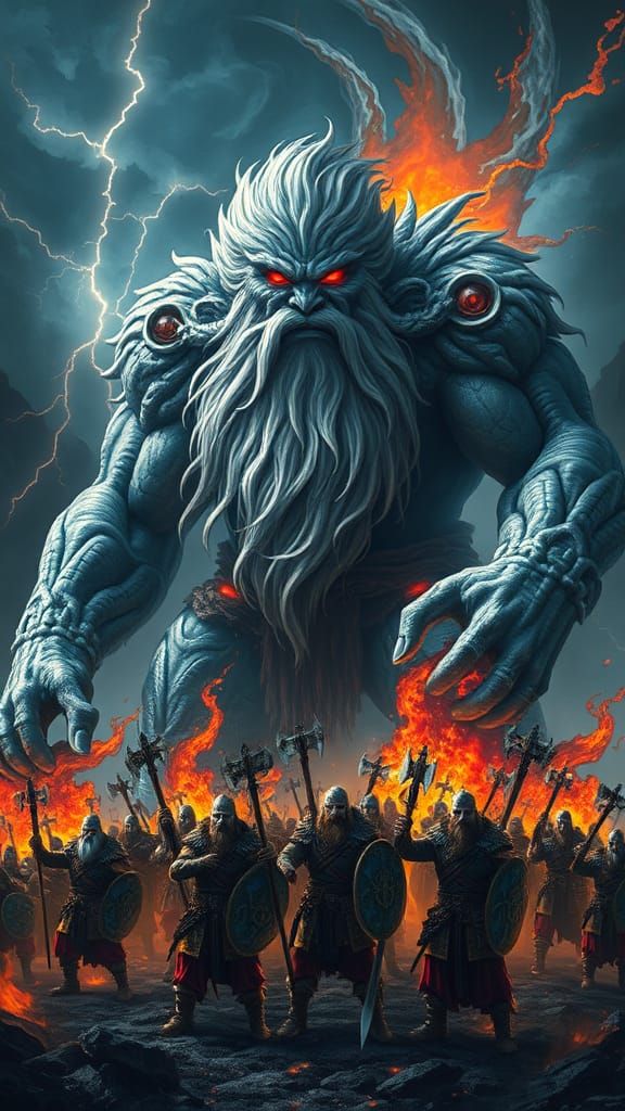 Mighty Norse God of Ancient Power and Fury