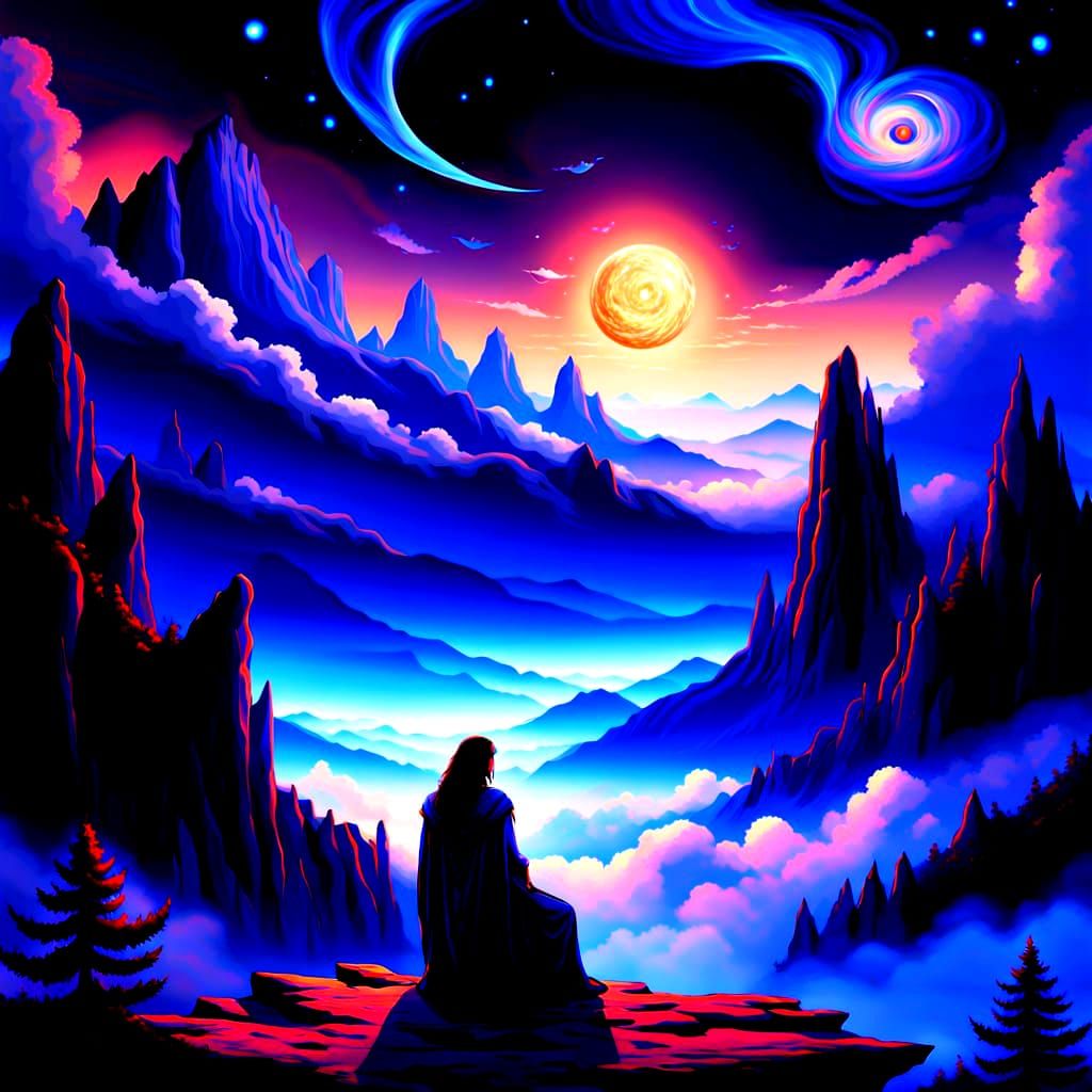 The All Seer: An AI's Vision of Cosmic Awareness