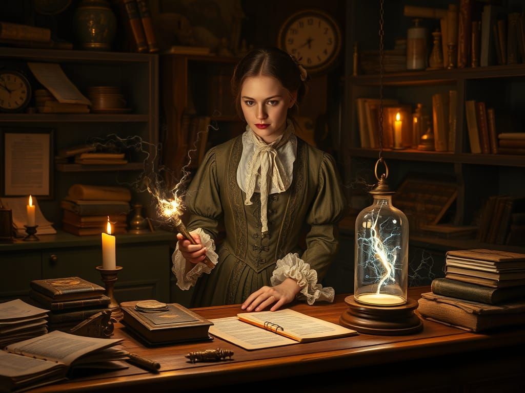 18th Century Female Scientist Harnesses Electricity in Intim...
