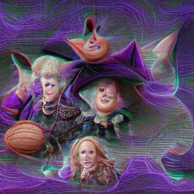 Abstract 3D Rendering in 8K