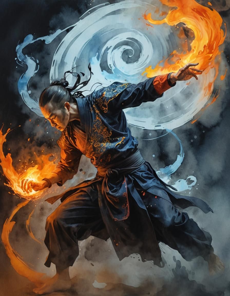 Rong Jingyi, Way of the Four Elements (DnD 5e monastic tradi...