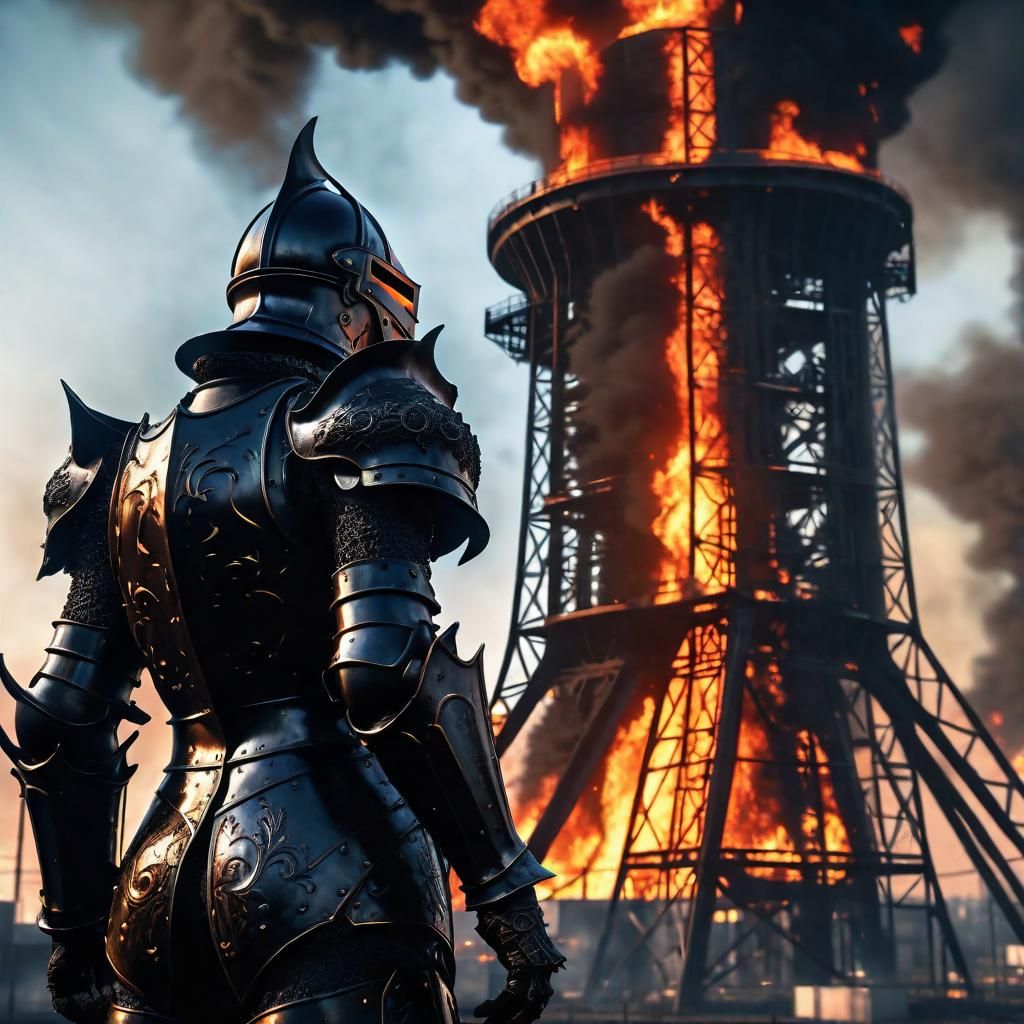 Black Knight in Burning Modern World