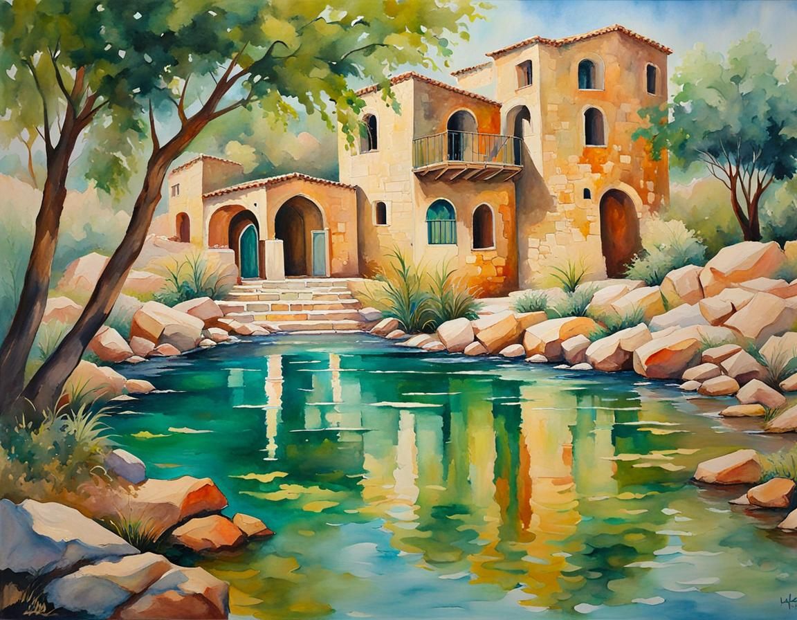 Nahal HaKibbutzim, stream