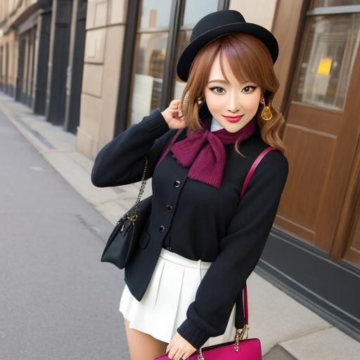 Tabby Cat's Mischief: A Peek from a Handbag