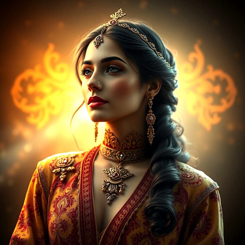 Ethereal Beauty in Timeless Splendor