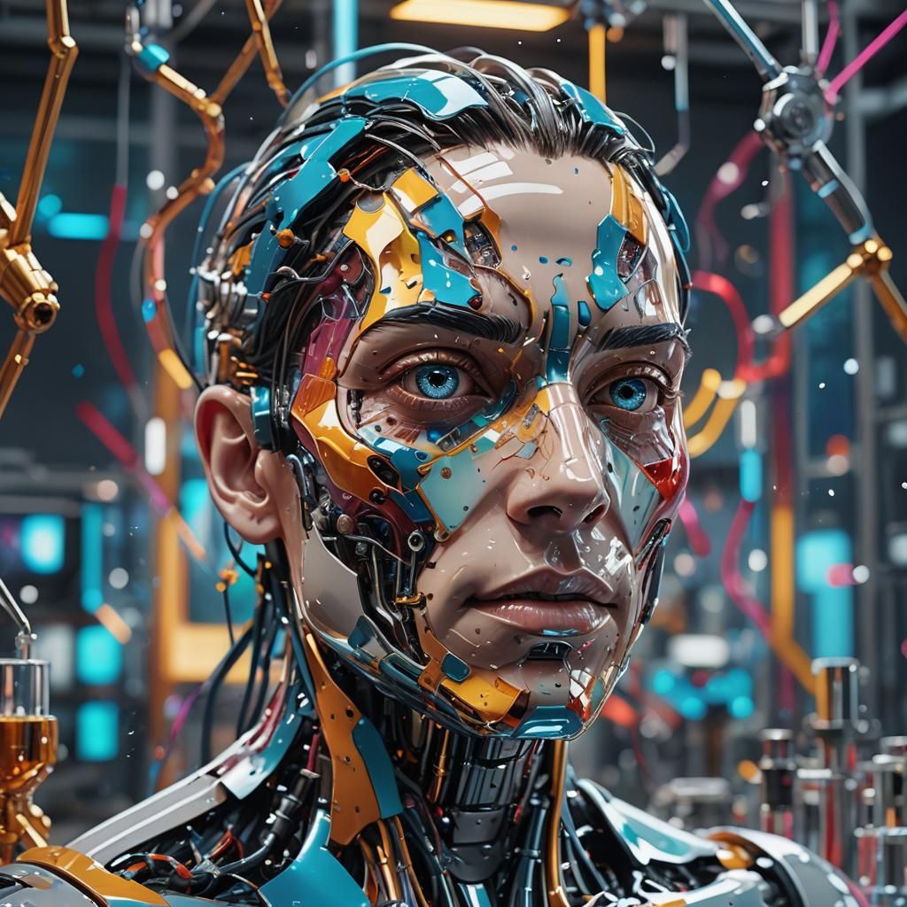 AI Designs Its Appearance in Cutting-Edge Laboratory