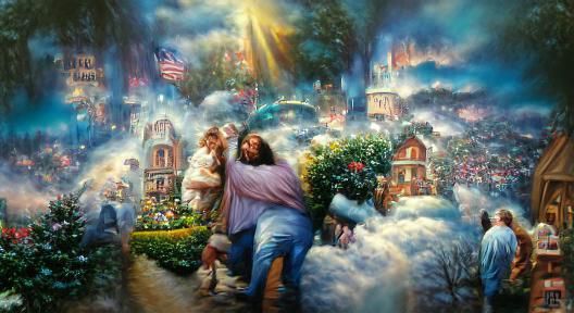 Radiant Figure Healing the World