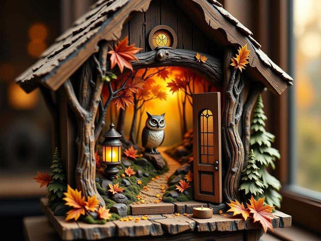 Black Forest cuckoo clock - Miniature world