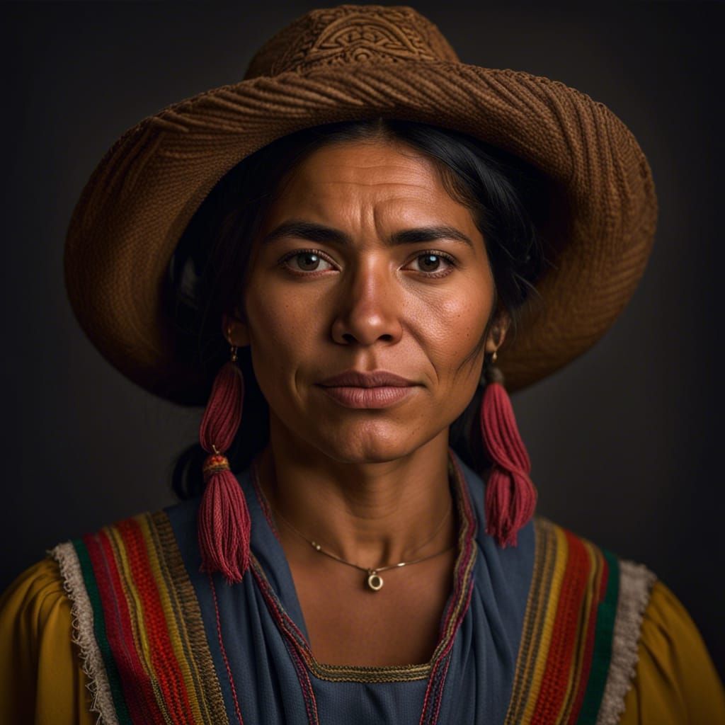 Workingclass Princess #1 Colombian peasant