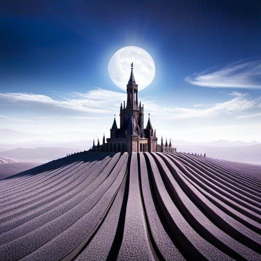 Enchanting Grape Vineyard: A Fantasy Concept Art