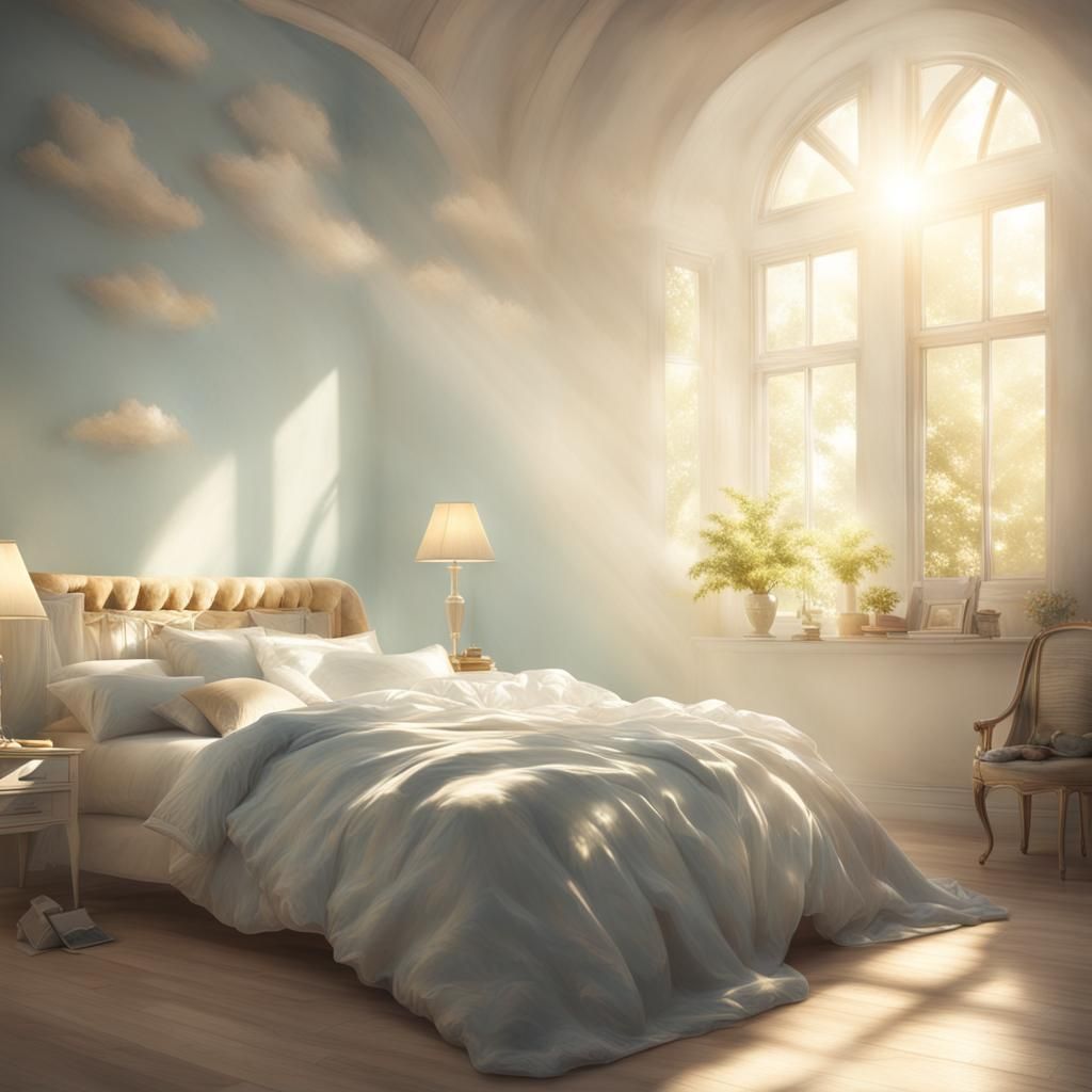 Bedroom Awash in Divine Sunshine