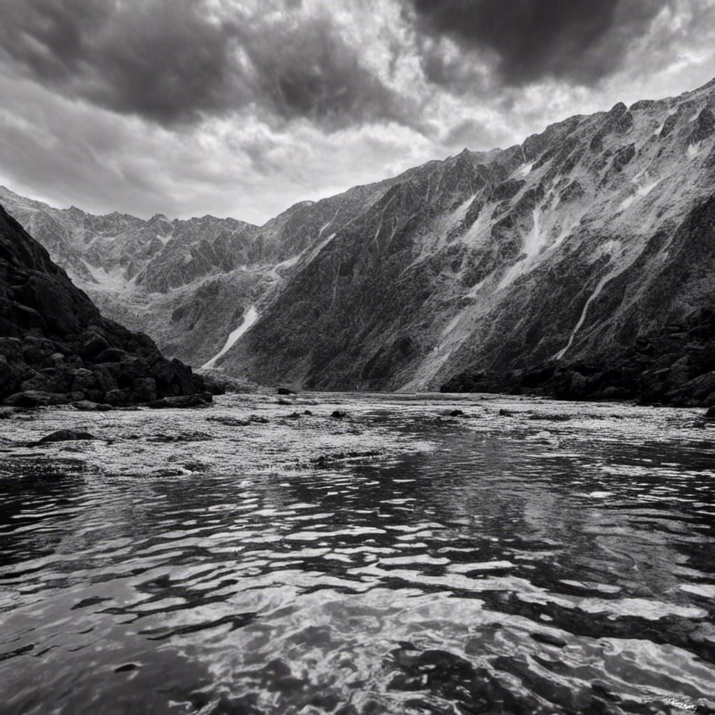 Soothing Ripples: A Linocut Texture of Life