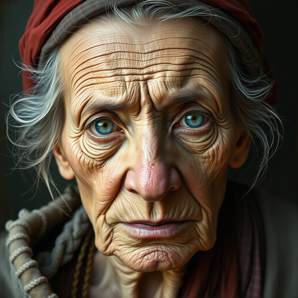 She is uglier than a mud fence, ugly, old warts, very not be...