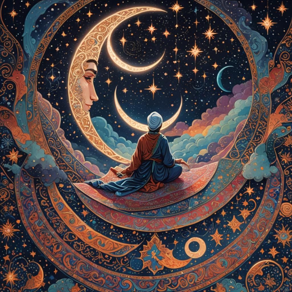 Magic Carpet Ride Through the Night Sky