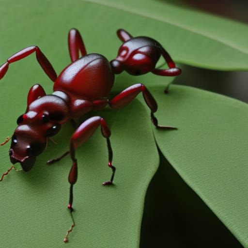 Humanoid Ant King Portrait