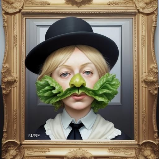 Magritte  lettuce liz truss