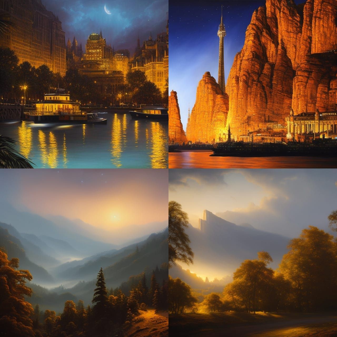 Alien Spacecraft Over City: Hyperrealistic 8K Render