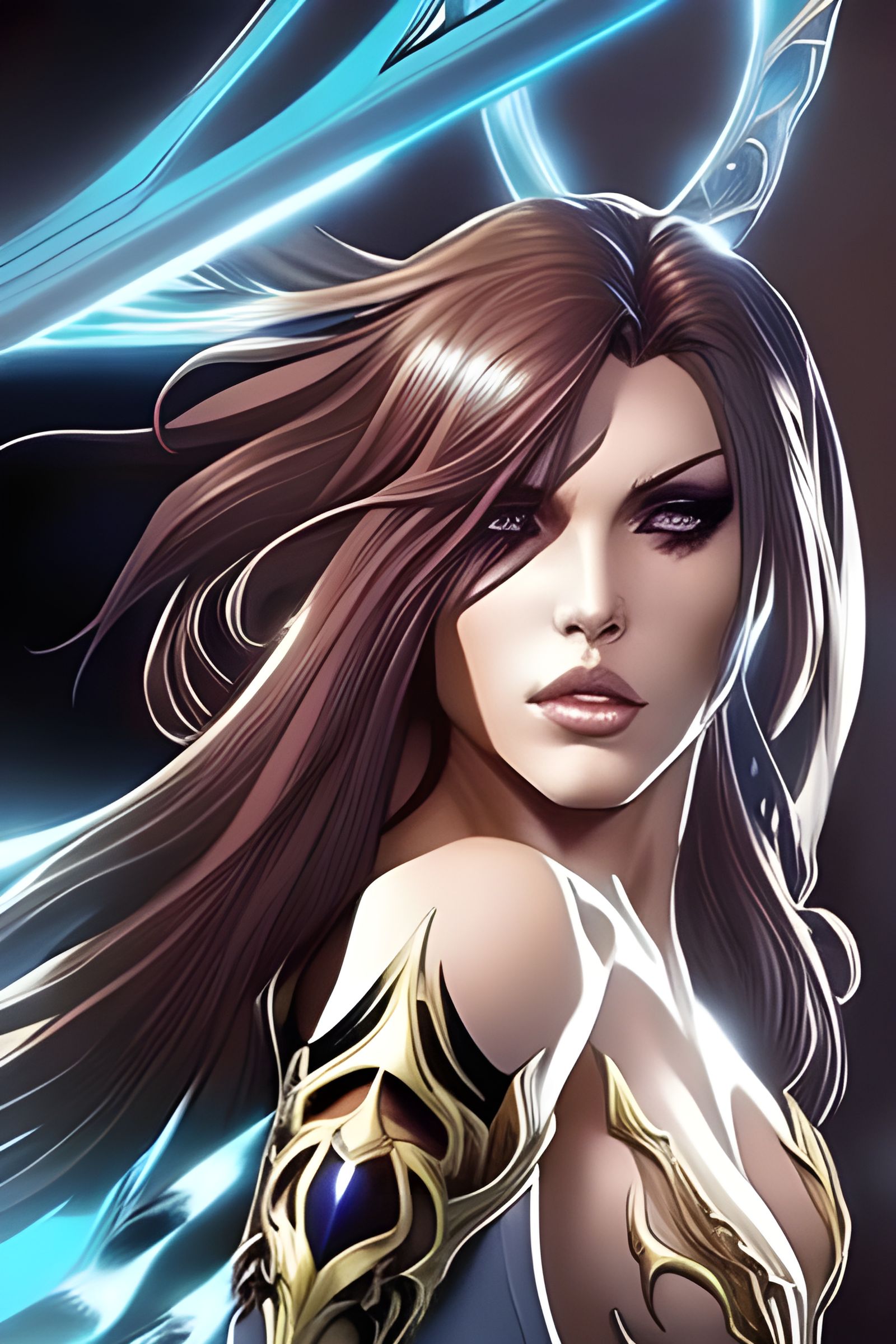 Witchblade Portrait in Unreal Engine 5