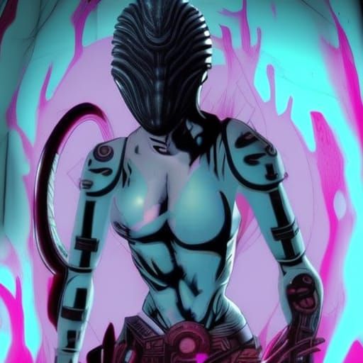 Predator from Alien vs. Predator in 3D