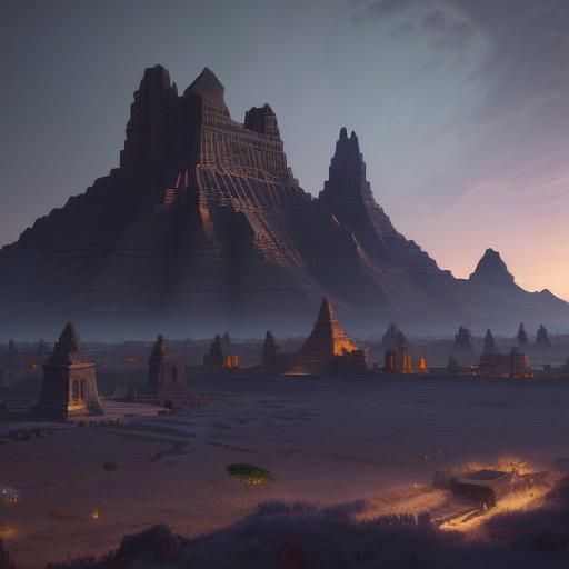 Nyarlathotep: Undead Pharaoh in Fauvist Detail