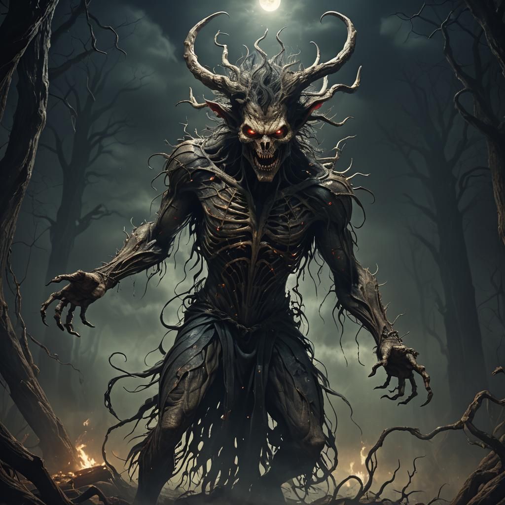 Nightmare Creature in the Style of Fuseli