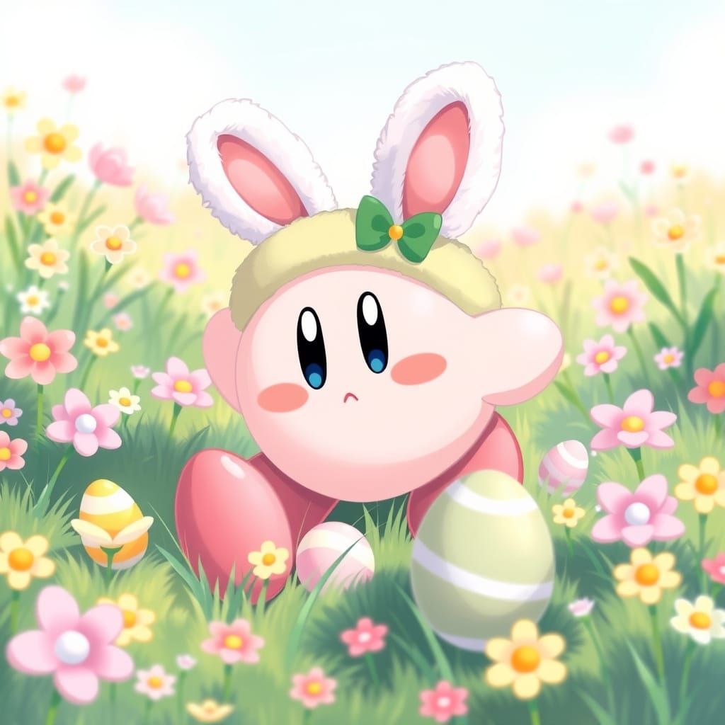 Whimsical Easter Adventure in Pastel Paradise