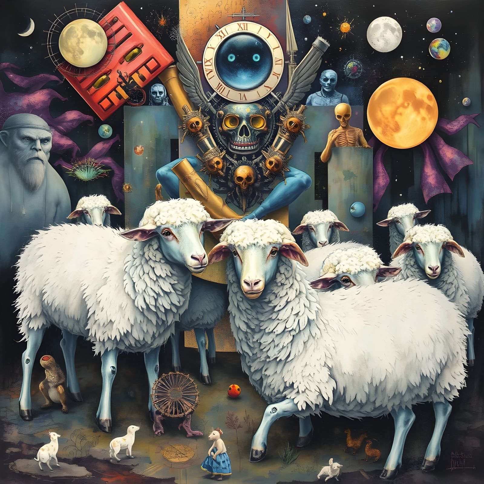 Do androids dream of electric sheep