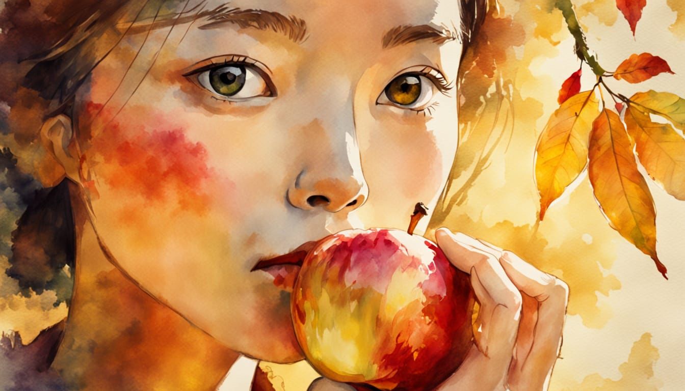 Woman in Autumn Splendor