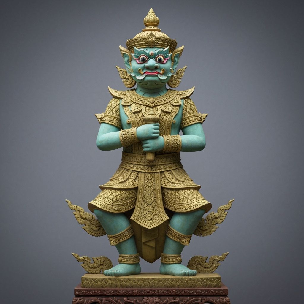 Guardian Yaksha Statue