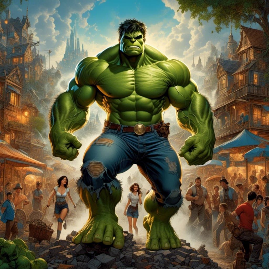 The Incredible Hulk's Steampunk Vacation